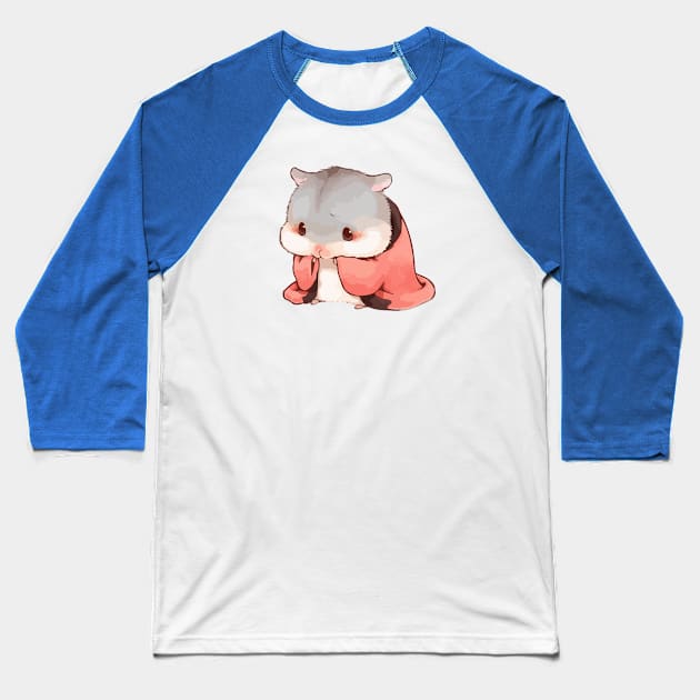 Hamster chibi Baseball T-Shirt by ngoclucbkhn